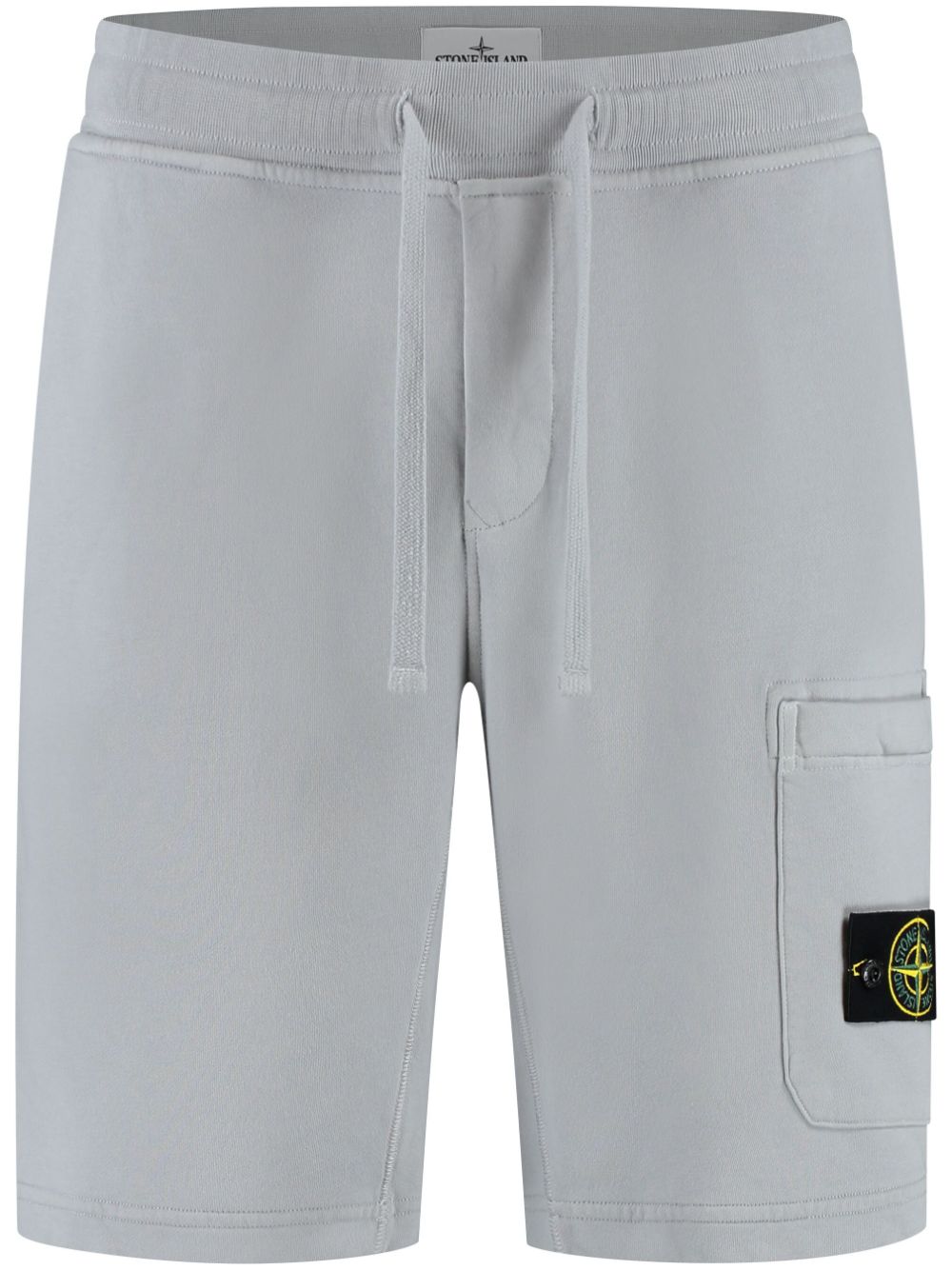 Stone Island Trainingsshorts met Compass-logopatch Grijs