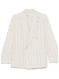 Tagliatore striped blazer - Neutrals