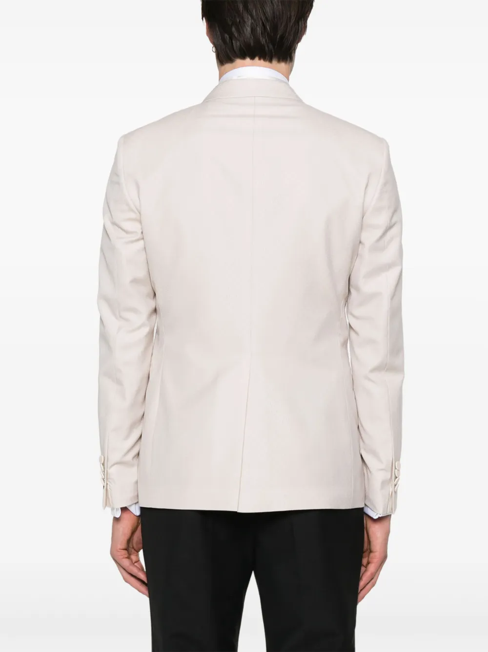 TAGLIATORE PATTERNED-JACQUARD BLAZER