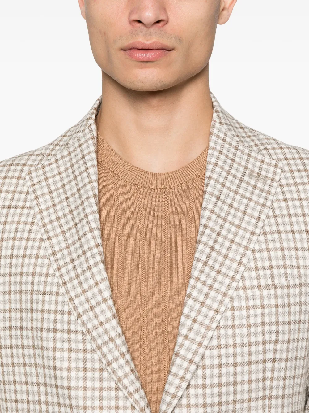 TAGLIATORE CHECKED BLAZER