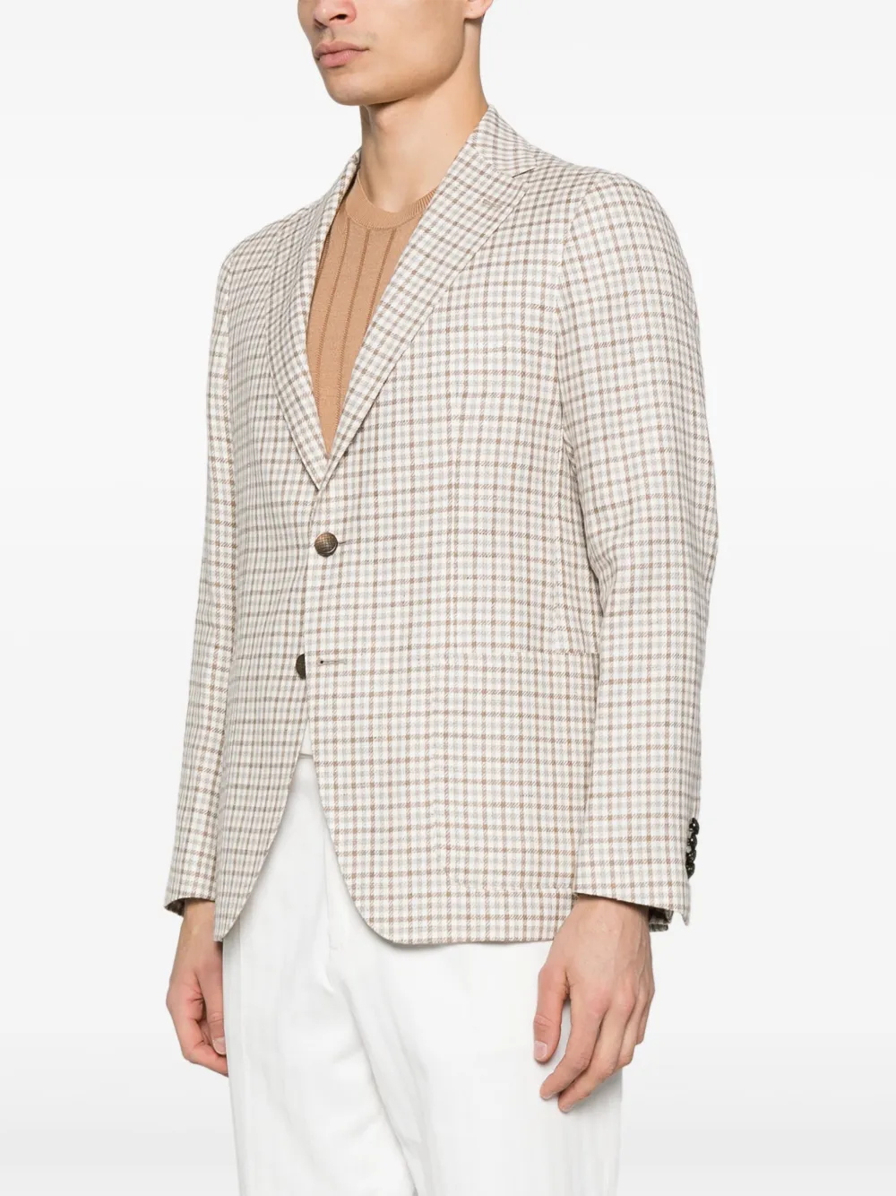 TAGLIATORE CHECKED BLAZER