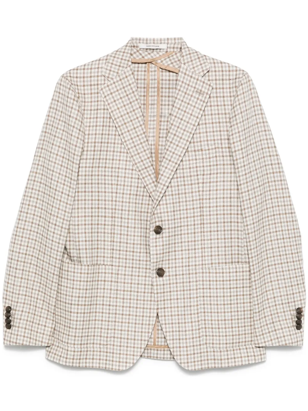 TAGLIATORE CHECKED BLAZER