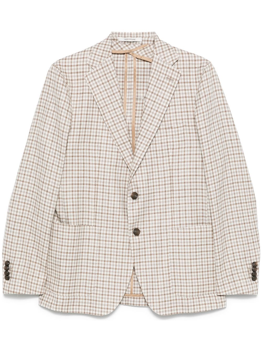 TAGLIATORE CHECKED BLAZER