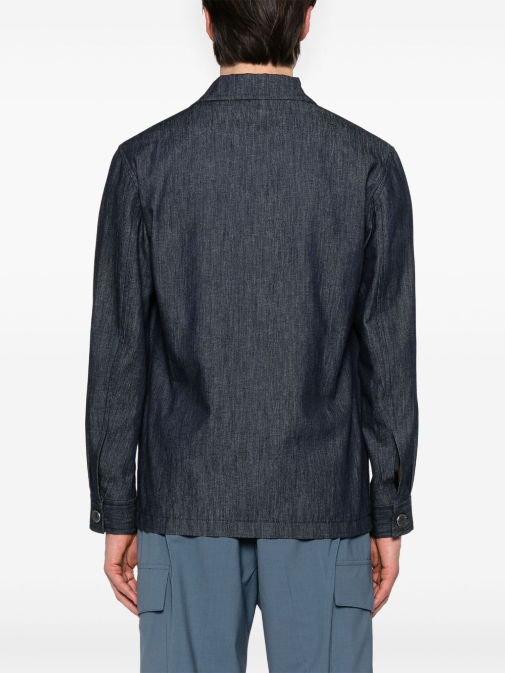 TAGLIATORE COTTON SHIRT JACKET