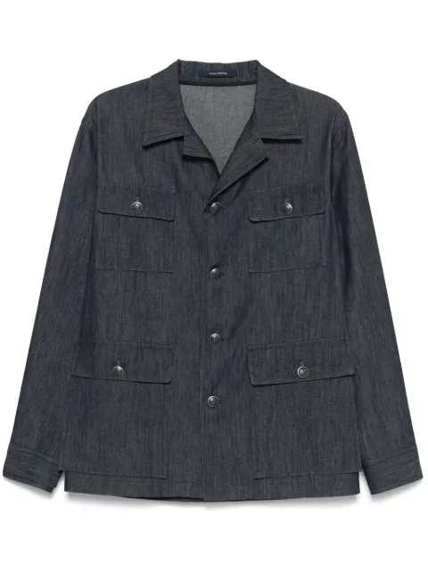 Tagliatore cotton shirt jacket
