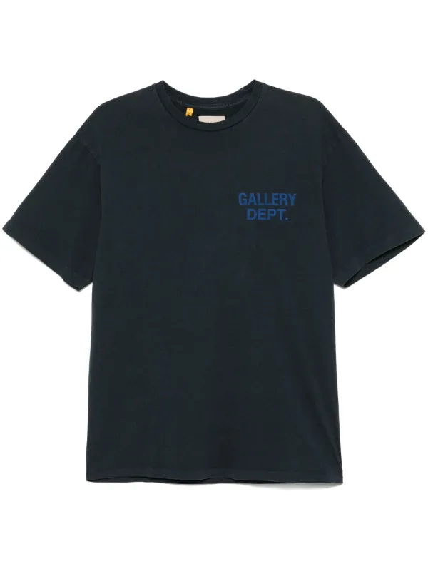 GALLERY DEPT. ブラックTシャツ GALLERY DEPT. graphic-print T-shirt | Black | FARFETCH