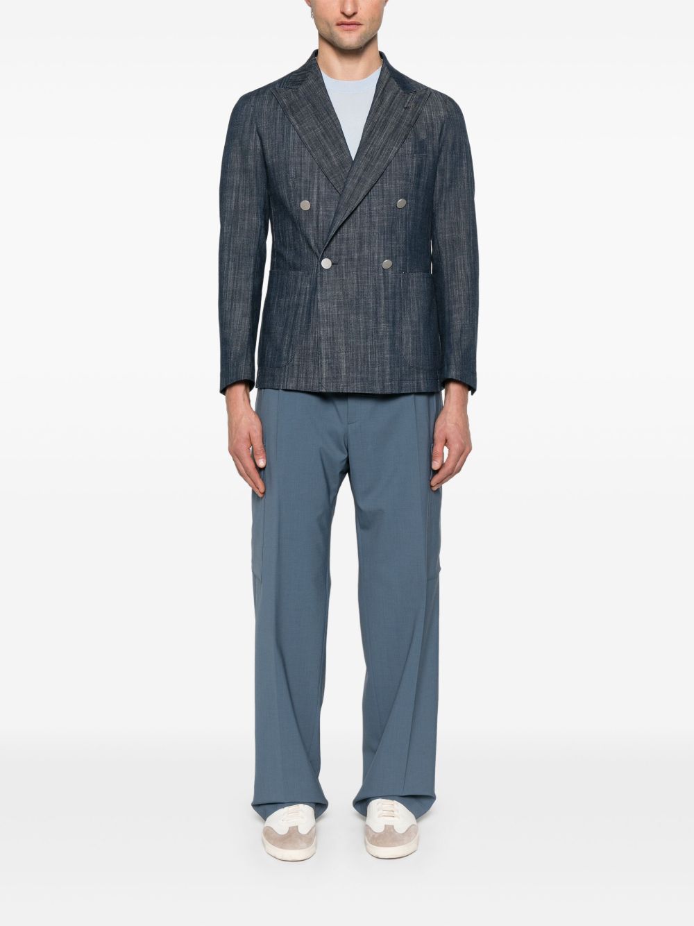 TAGLIATORE DOUBLE-BREASTED BLAZER