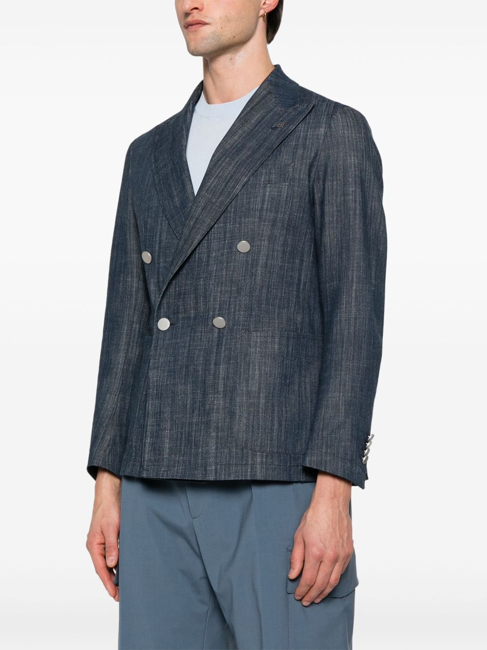 TAGLIATORE DOUBLE-BREASTED BLAZER