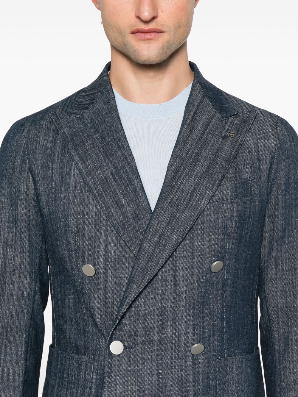 TAGLIATORE DOUBLE-BREASTED BLAZER