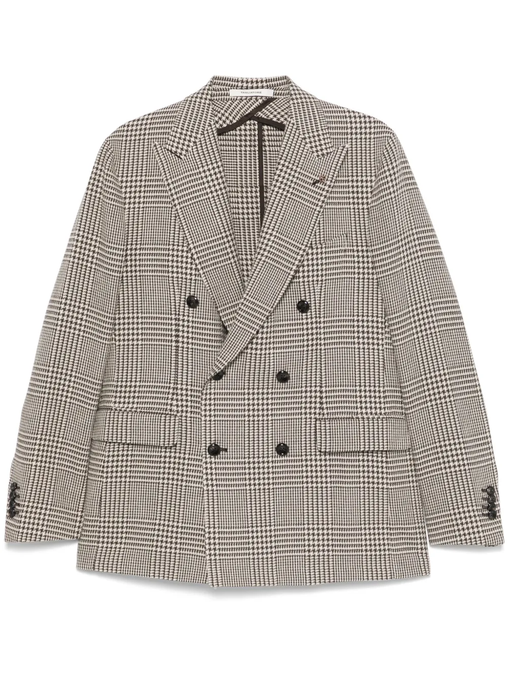 Tagliatore checked blazer | Neutrals | Image 1