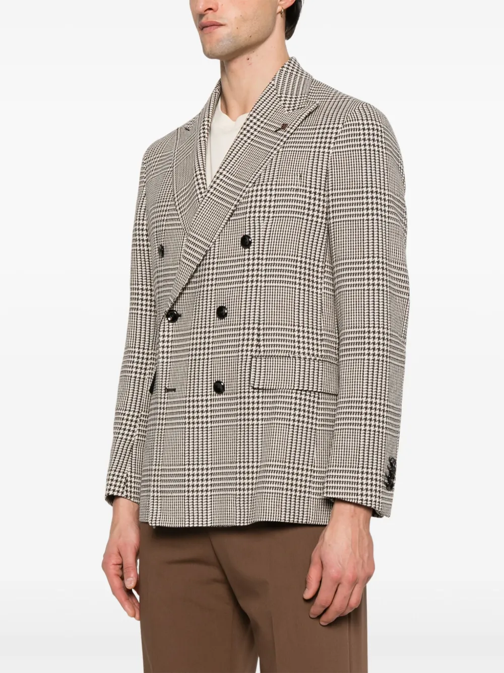 TAGLIATORE CHECKED BLAZER