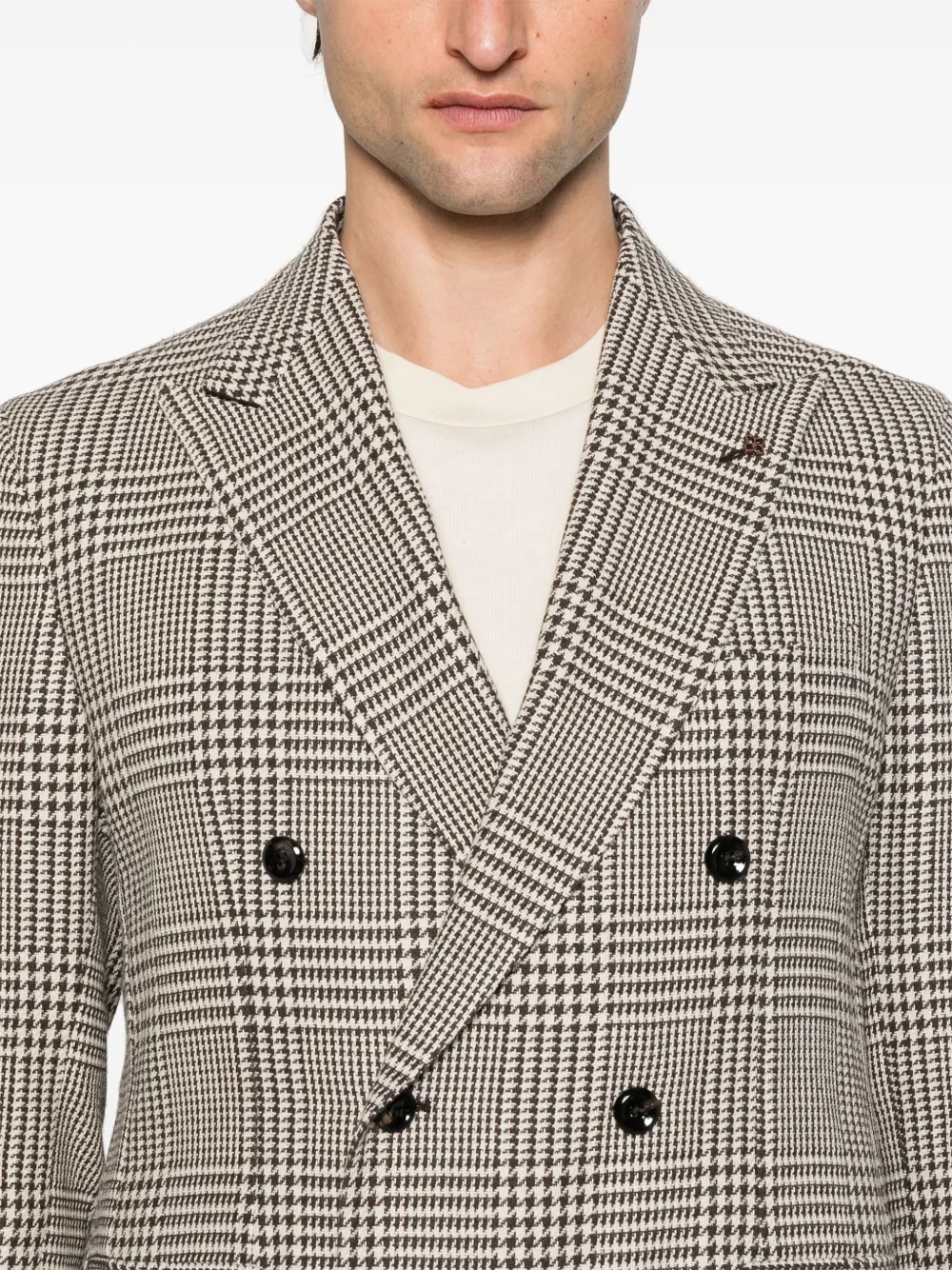 TAGLIATORE CHECKED BLAZER