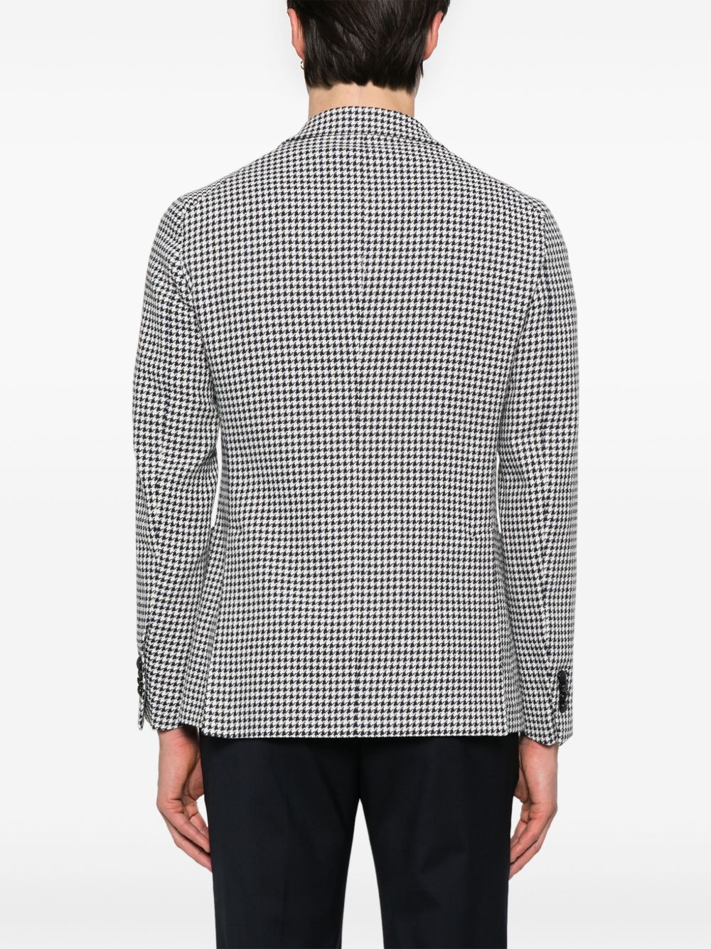 TAGLIATORE HOUNDSTOOTH-PATTERN BLAZER