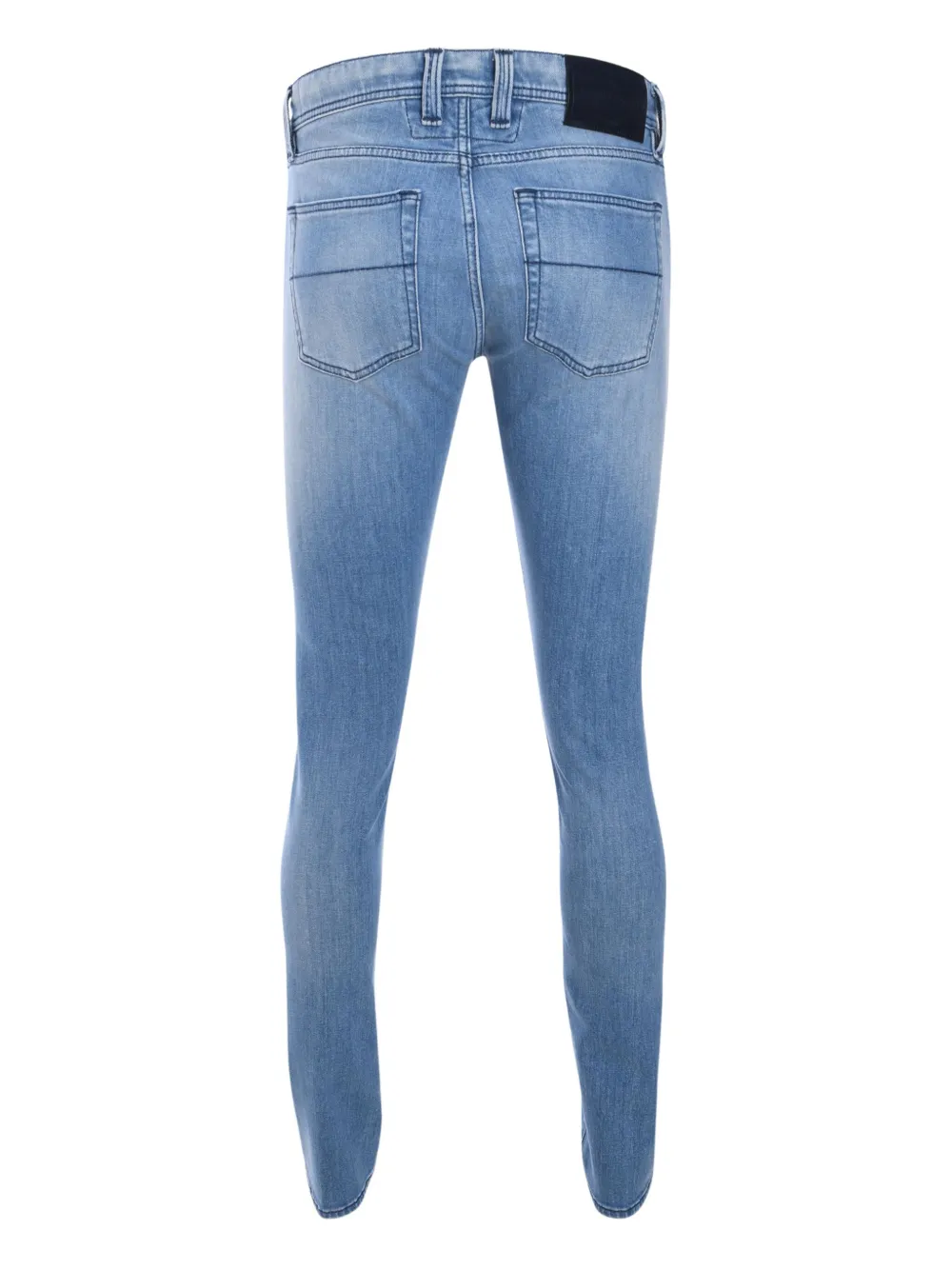 Sartoria Tramarossa Skinny jeans met logopatch - Blauw