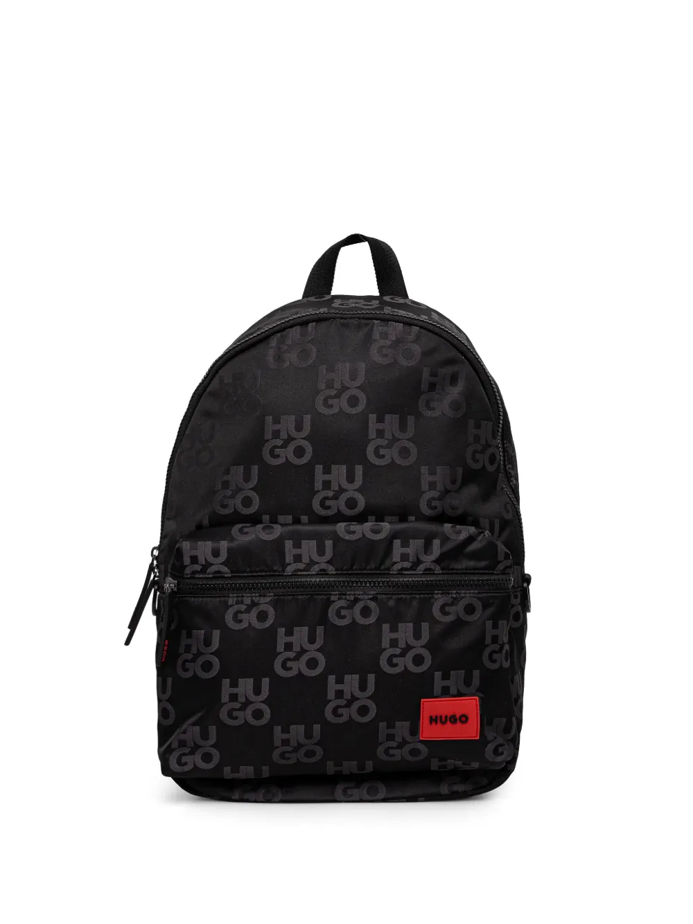 logo-pattern backpack