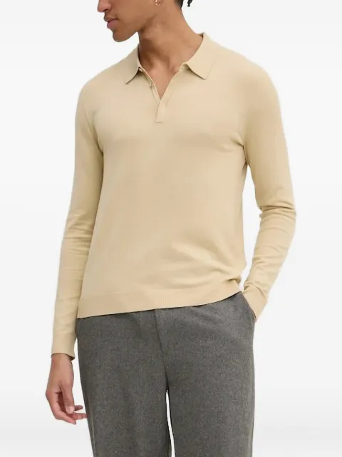 HUGO long-sleeve polo jumper