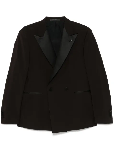 Tagliatore brooch-detail blazer