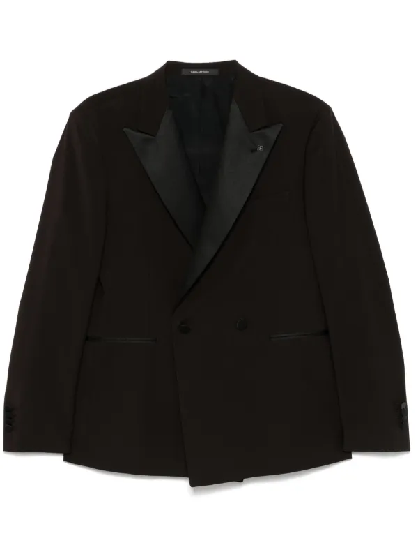 <極美品>TAGLIATORE ×ブリッラ ブラウン ウール ジャケット 50 Brilla per il gusto（ブリッラ ペル イル グスト）TAGLIATORE