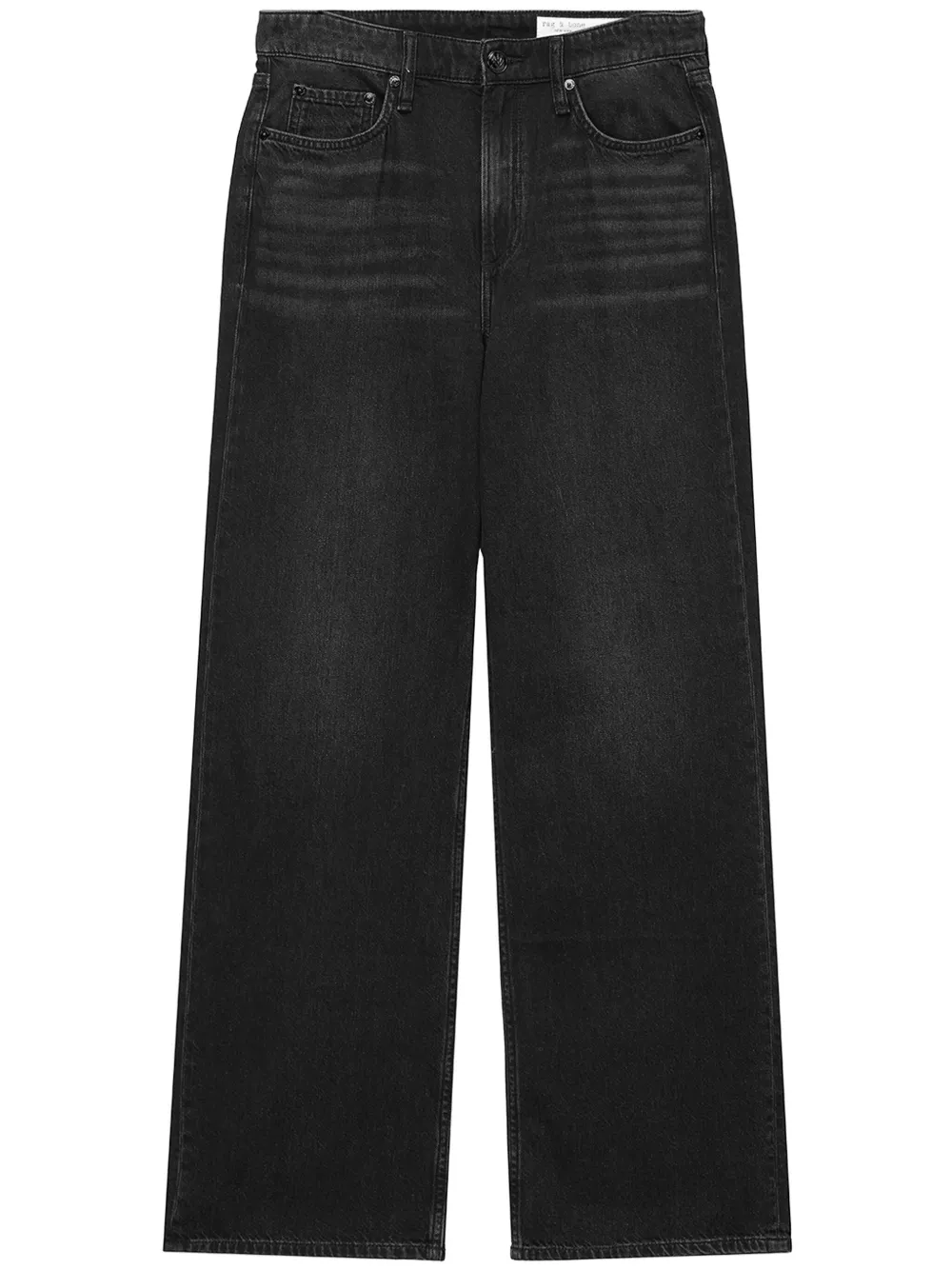 Rag & bone Straight jeans Zwart