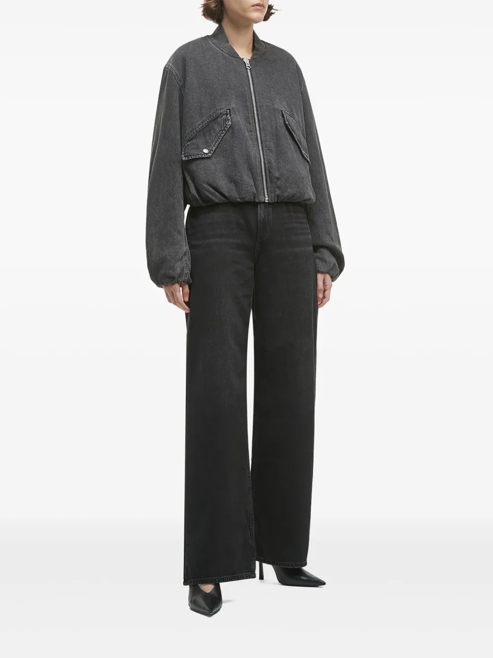 rag & bone Straight jeans - Zwart