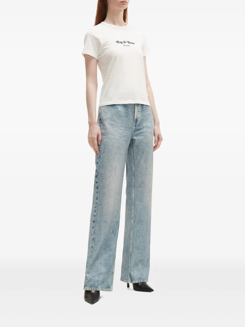 Rag & bone straight-leg jeans - Blauw