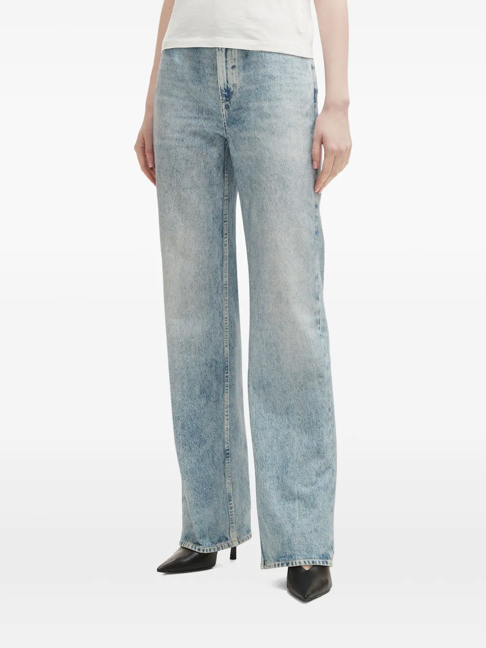 rag & bone Straight jeans Blauw