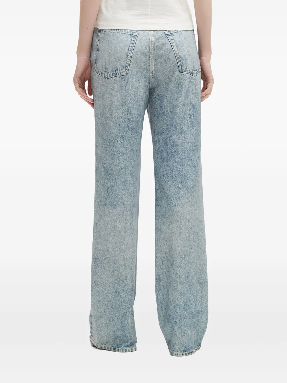rag & bone Straight jeans Blauw