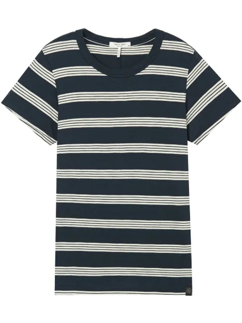 rag & bone t-shirt à rayures