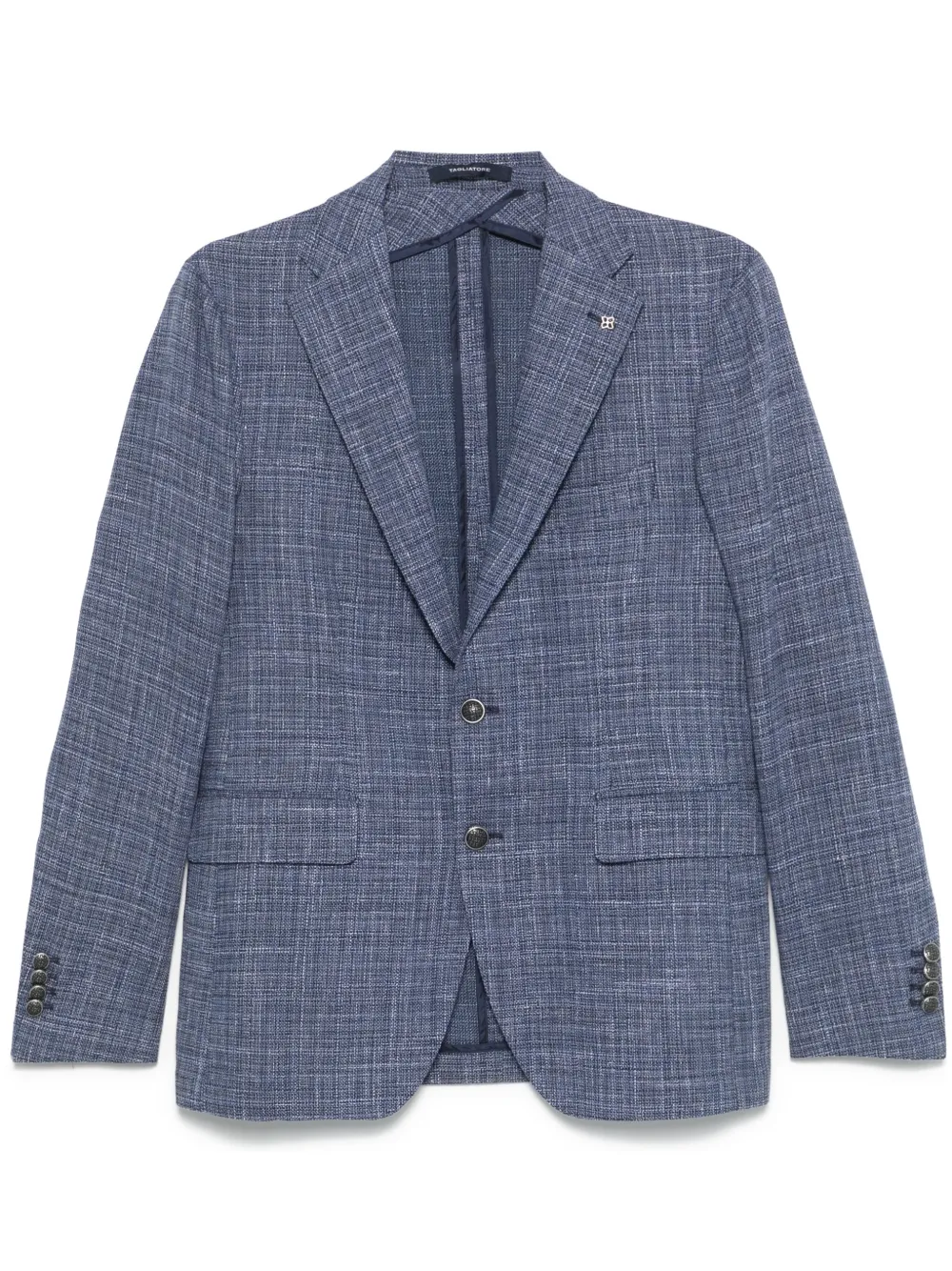 Tagliatore Blazer met gemêleerd effect Blauw