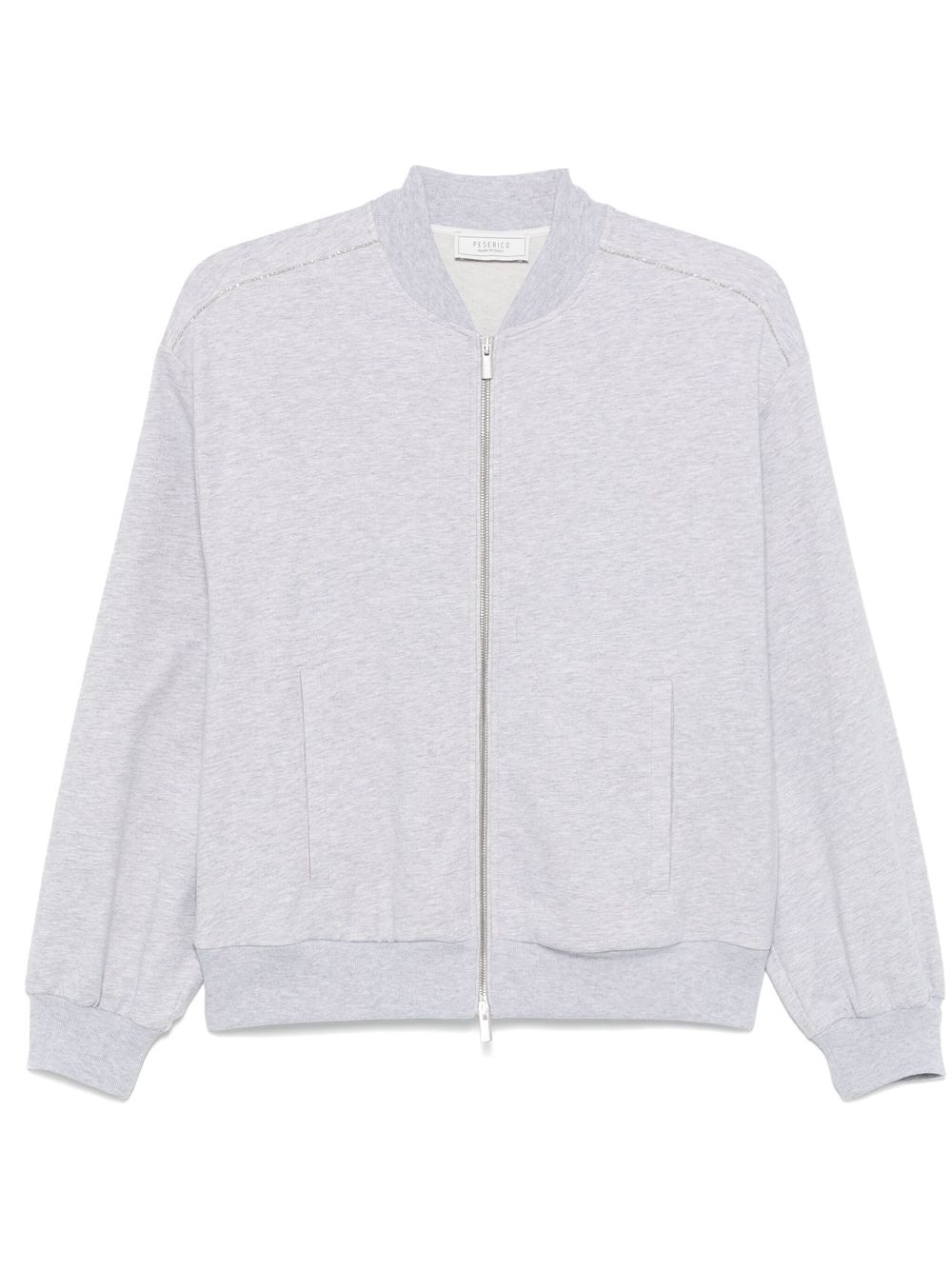 Peserico mélange-effect sweatshirt - Grey