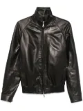 Tagliatore leather jacket - Black