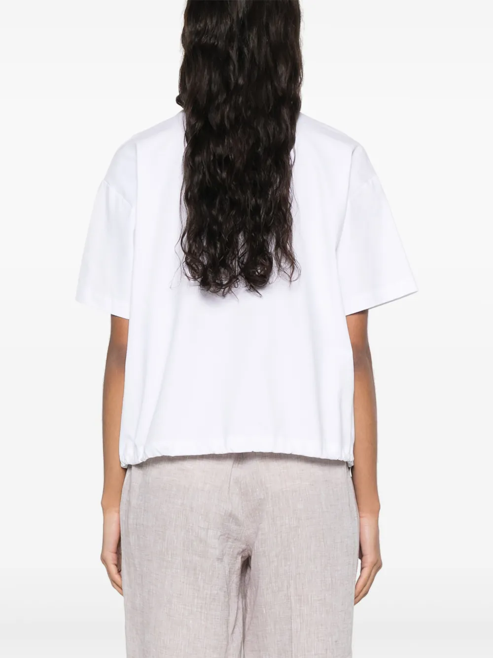 ball chain-detailed T-shirt