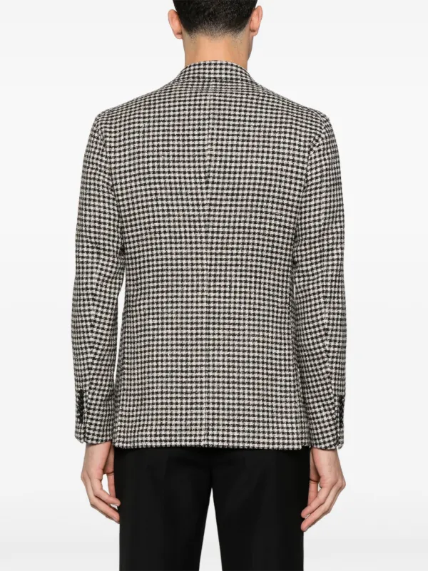 Tagliatore チェック ジャケット | ブラック | FARFETCH JP