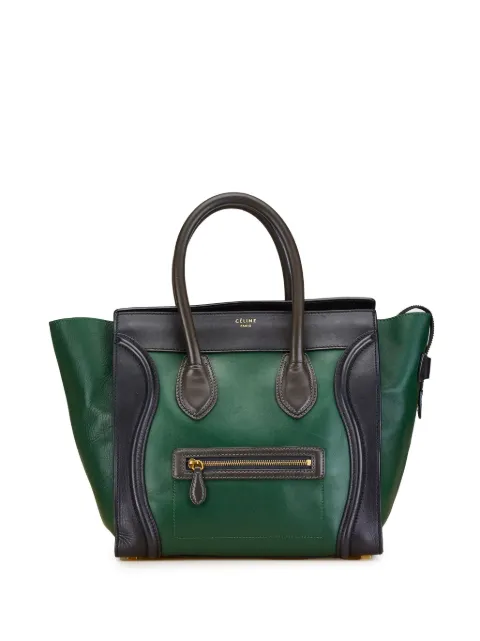 Céline Pre-Owned 2011 Mini Tricolor Luggage tote bag