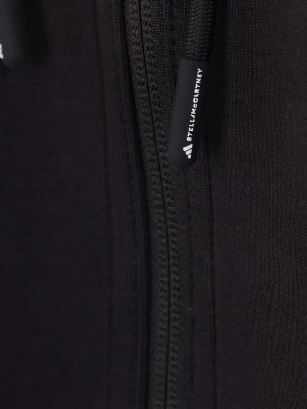 Adidas By Stella McCartney クロップド パーカー | ブラック