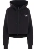 adidas by Stella McCartney cropped hoodie - Black