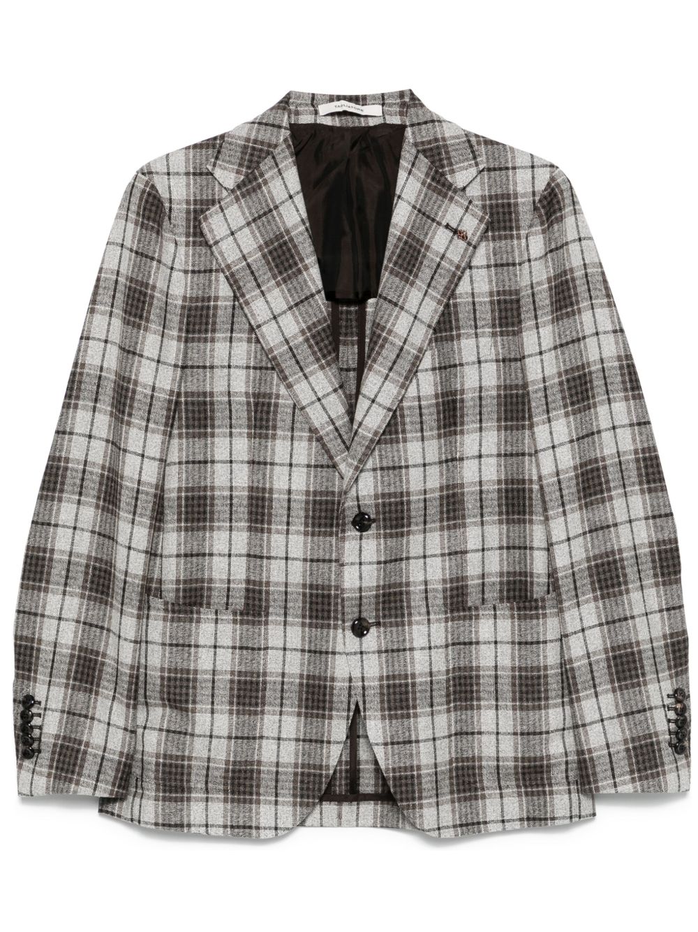 TAGLIATORE CHECKED BLAZER