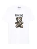 Moschino bear-graphic T-shirt - White