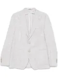 Tagliatore checked blazer - White