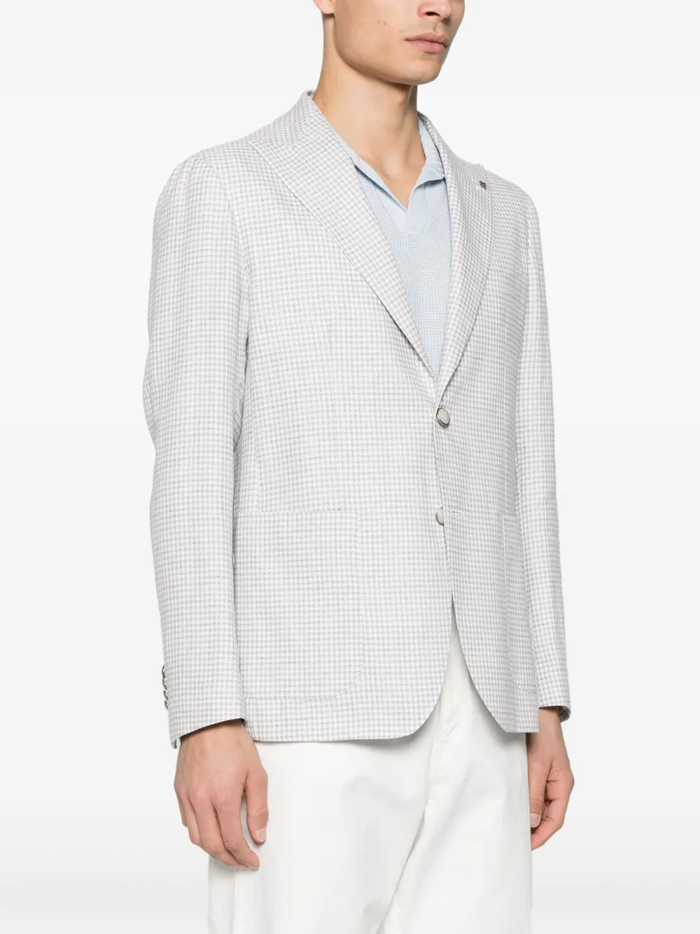 TAGLIATORE CHECKED BLAZER