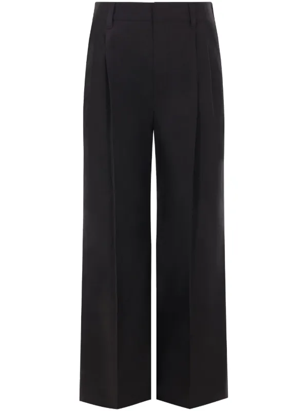 Brunello Cucinelli Darted Trousers in Black