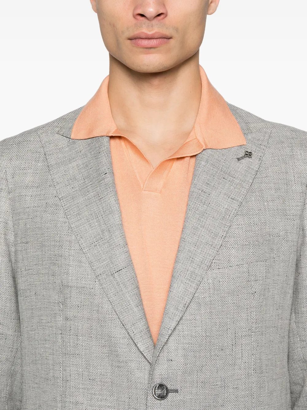 TAGLIATORE PATTERNED BLAZER