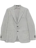 Tagliatore patterned blazer - Grey