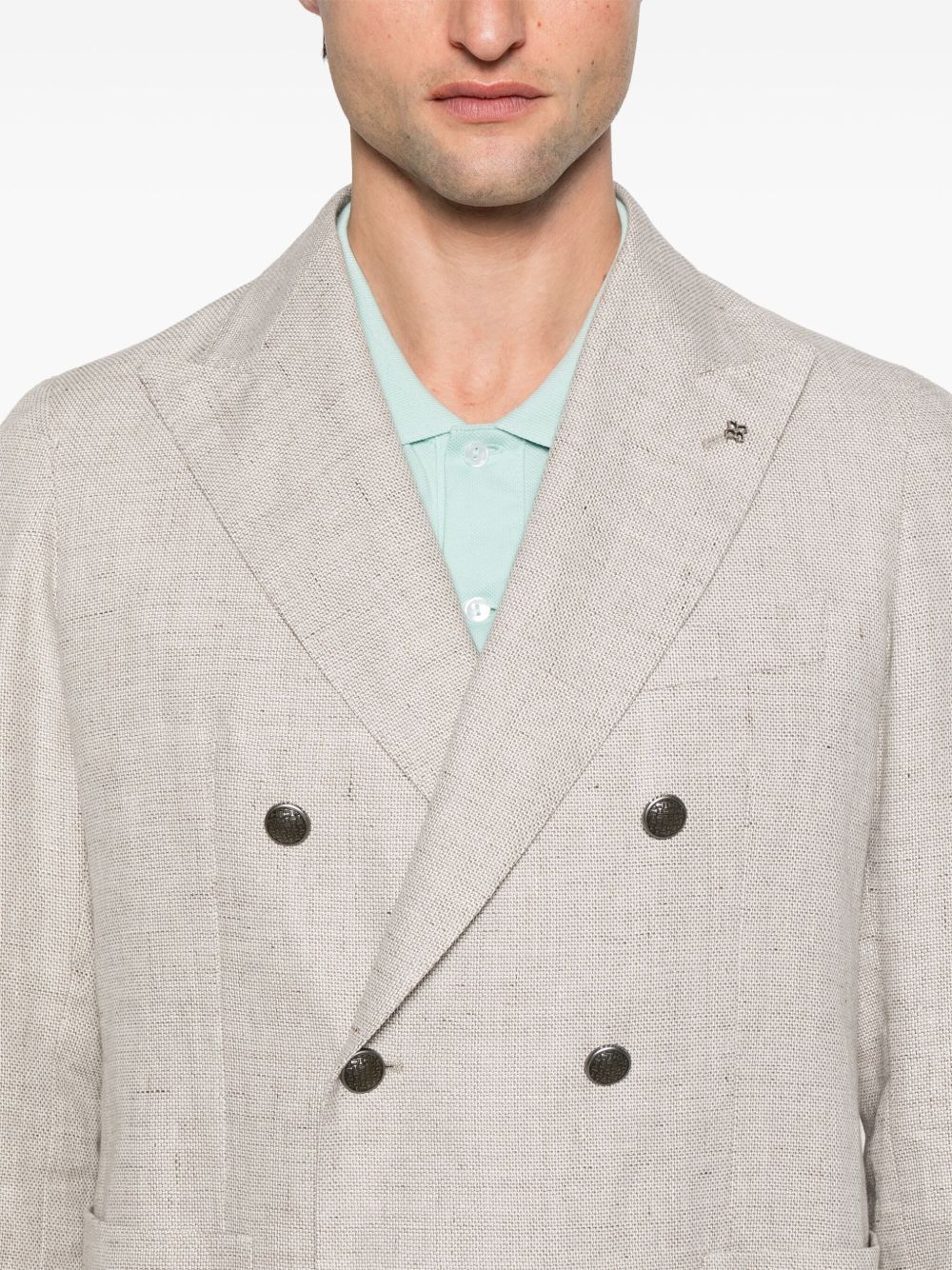 TAGLIATORE DOUBLE-BREASTED BLAZER