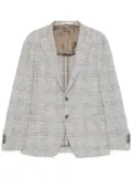 Tagliatore checked blazer - Blue
