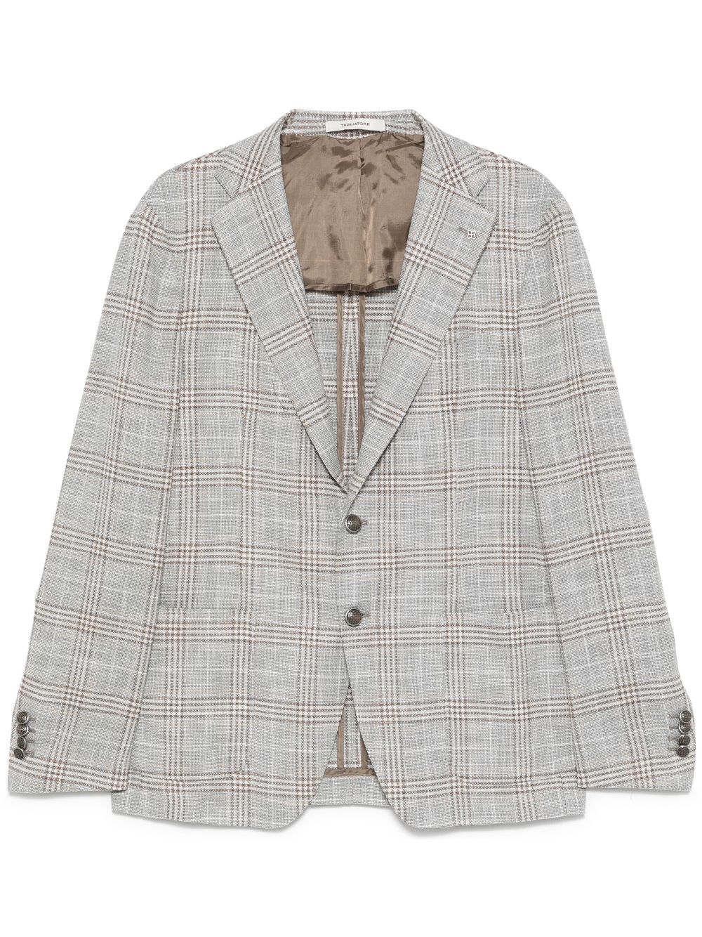 TAGLIATORE CHECKED BLAZER