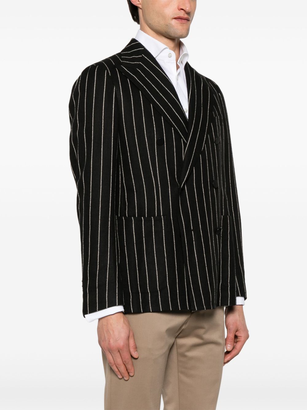 TAGLIATORE STRIPED BLAZER