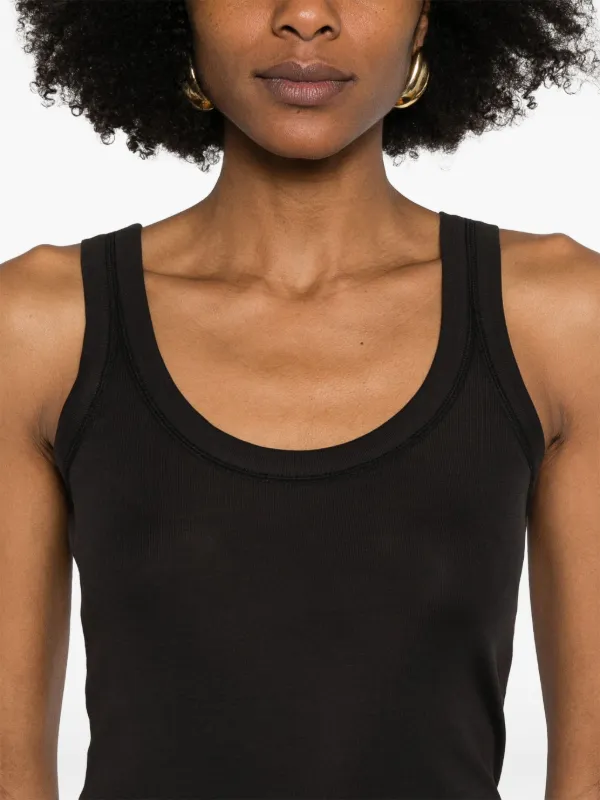 LEMAIRE タンクトップ　BLACK LEMAIRE タンクトップ | ブラック | FARFETCH JP