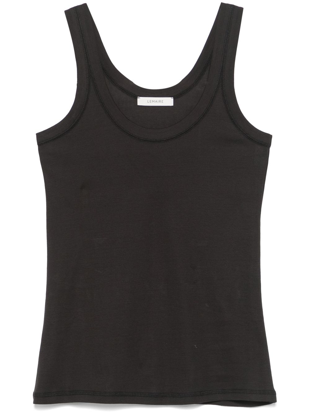 LEMAIRE cotton tank top - Black