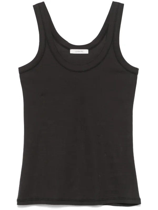 LEMAIRE タンクトップ LEMAIRE タンクトップ | ブラック | FARFETCH JP